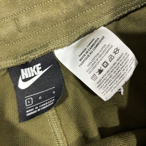 NIKE NSW FRANCHISE GX MEN'S SHORTS Style AT5267-395 Green large - Picture 2 of 10